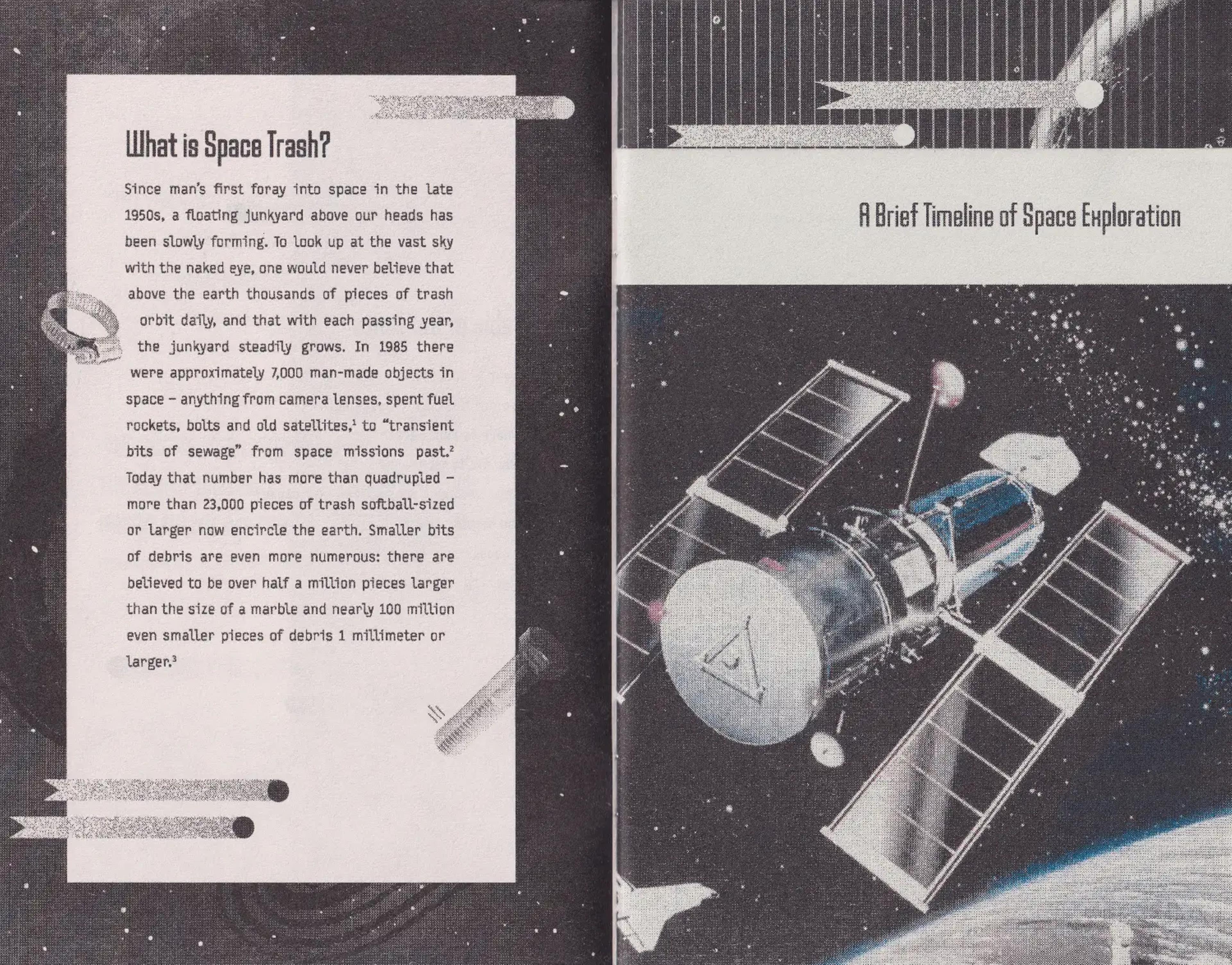 image of Space Trash zine.